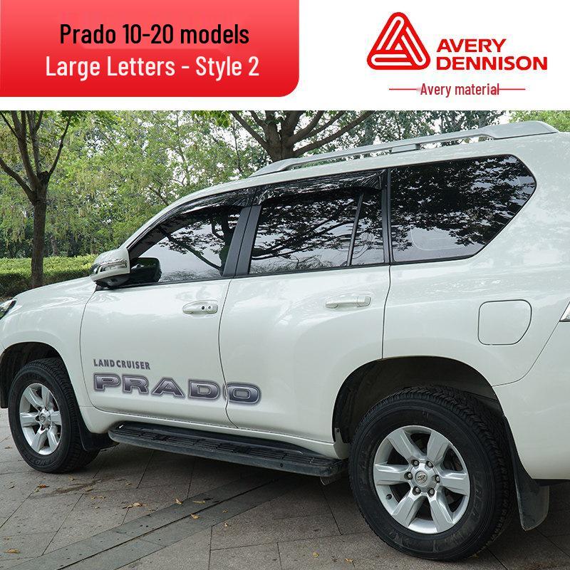 

Toyota Prado 10-22 Models Car Body Color Stripe Decal Waistline Sticker.