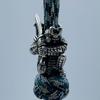 Japanese Broadsword Samurai Paracord Woven Bracelets Beads Brass Pendants Hangings Charms DIY Backpack Lanyard Pendants EDC