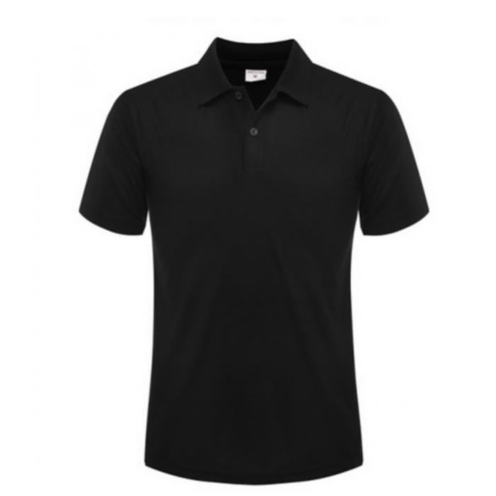 Polo homme à manches courtes ( lot de 3 ) noir- blanc - bleu marine - - Noir