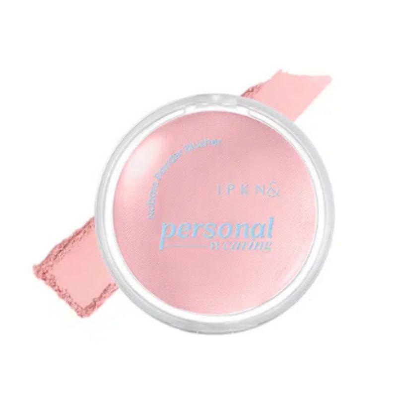 

IPKN Personal Nu Bare Powder Blusher 3g Soft Matte Powder Blush Natural Cheek Makeup K-Beauty 02 Rose Pie