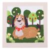 Complete Punch Needle Embroidery Kit DIY Craft Beginner Floral Animal Pattern Yarn Canvas Wall Art