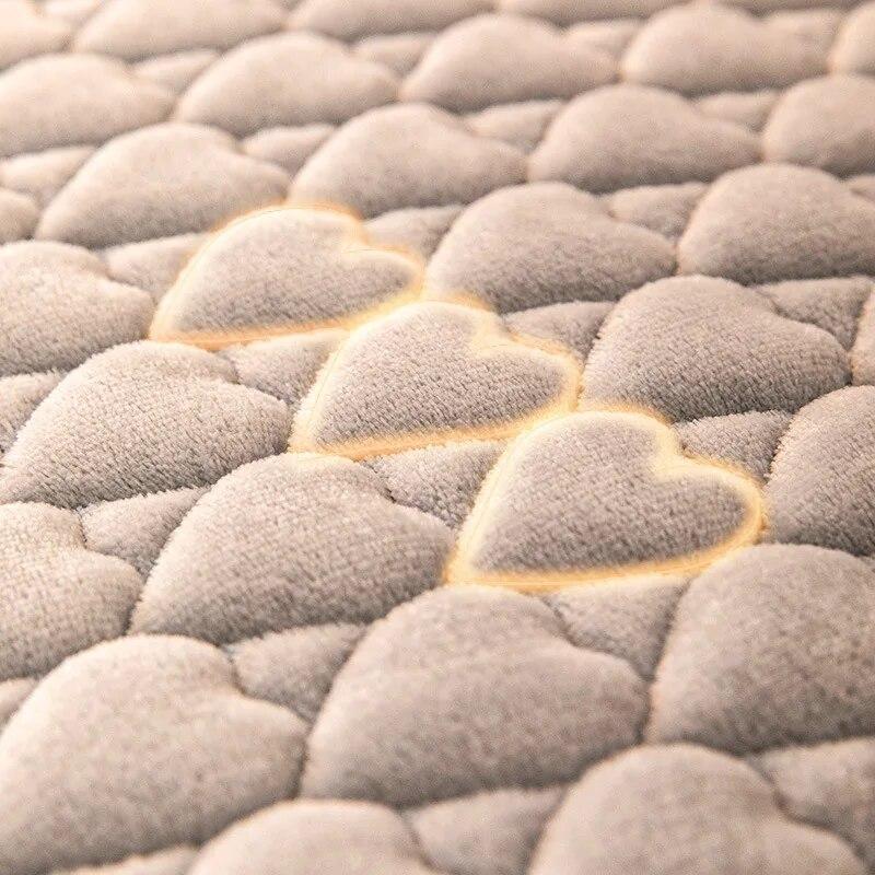 Winter Warm Sofa Cover Non-slip Plush Lace Sofa Cushion Universal Sectional Couch Cover Anti-dirty Sofa Towel for Living Room