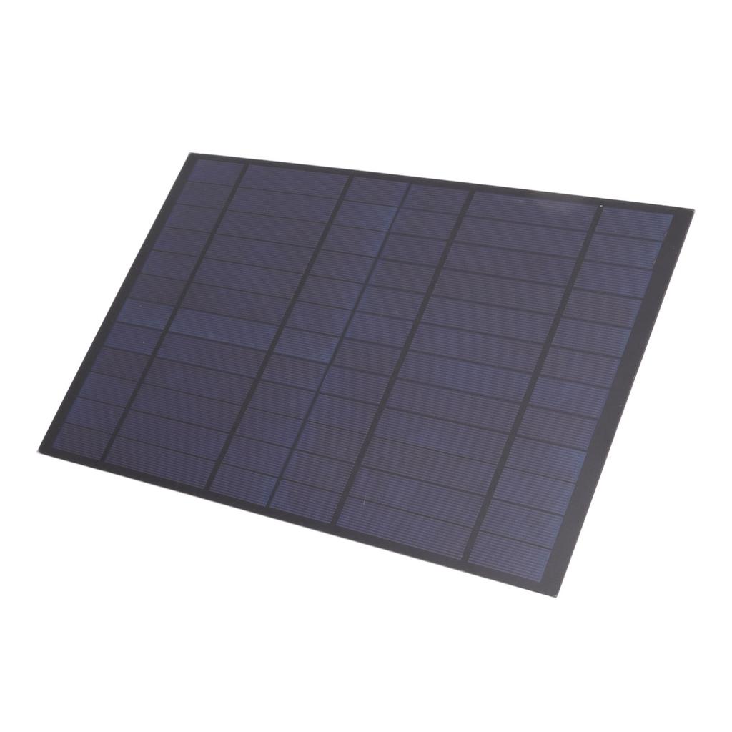 6V 10W Solar Panel Polycrystalline Silicon 1660mA Solar Charger Plate for Camping Hiking