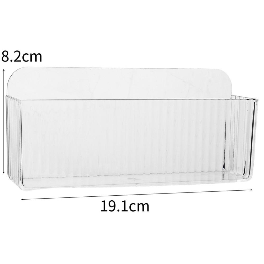 Модный настенный косметический ящик для хранения Прозрачный акриловый стеллаж-органайзер для ванной комнаты Сетчатый зеркальный шкаф