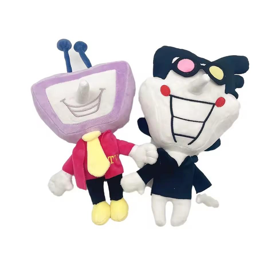New Deltarune Spamton Tenna Plush Toys Cartoon Figure TV Dolls Delta Rune Plush Kris Tenna Delta Rune Toys Fans Christmas Gifts