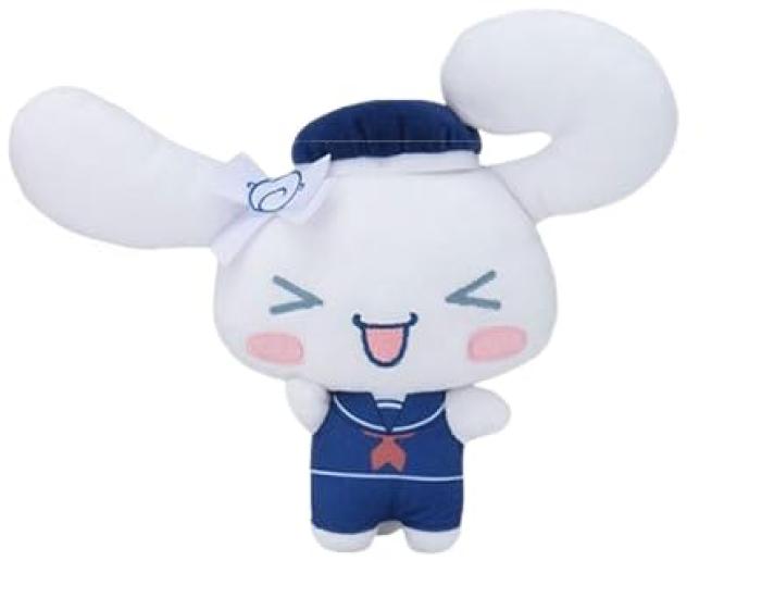 

Hatsune Miku x Cinnamoroll Plush Toy - Marine Style - Cinnamoroll (Blue Sailor) Plush Toy Official