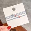 3PCS Lovely Hair Bands Love Heart Hairband Girls Spring Summer Hair Accessories