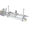 36inch Steel Adjustable DIY Lumber Mill 0.5-12in Cut Thickness Lumber Cross Cutting Guide Chain Saw for Builders and Woodworkers
