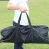 Football goal measuring 243.84cm x 152.4cm x 91.44cm, easy to assemble, complete with net and carry bag, suitable for youth/ adults/ athletes (Blue)