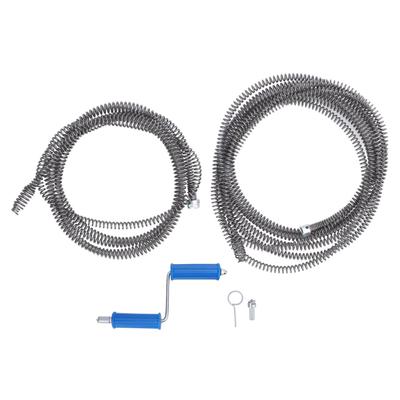 Drain Cleaner Augers Spring Cable 16mm Toilet Plumber Plumbing Snake Pipe Pipeline Sewer Cleaner for