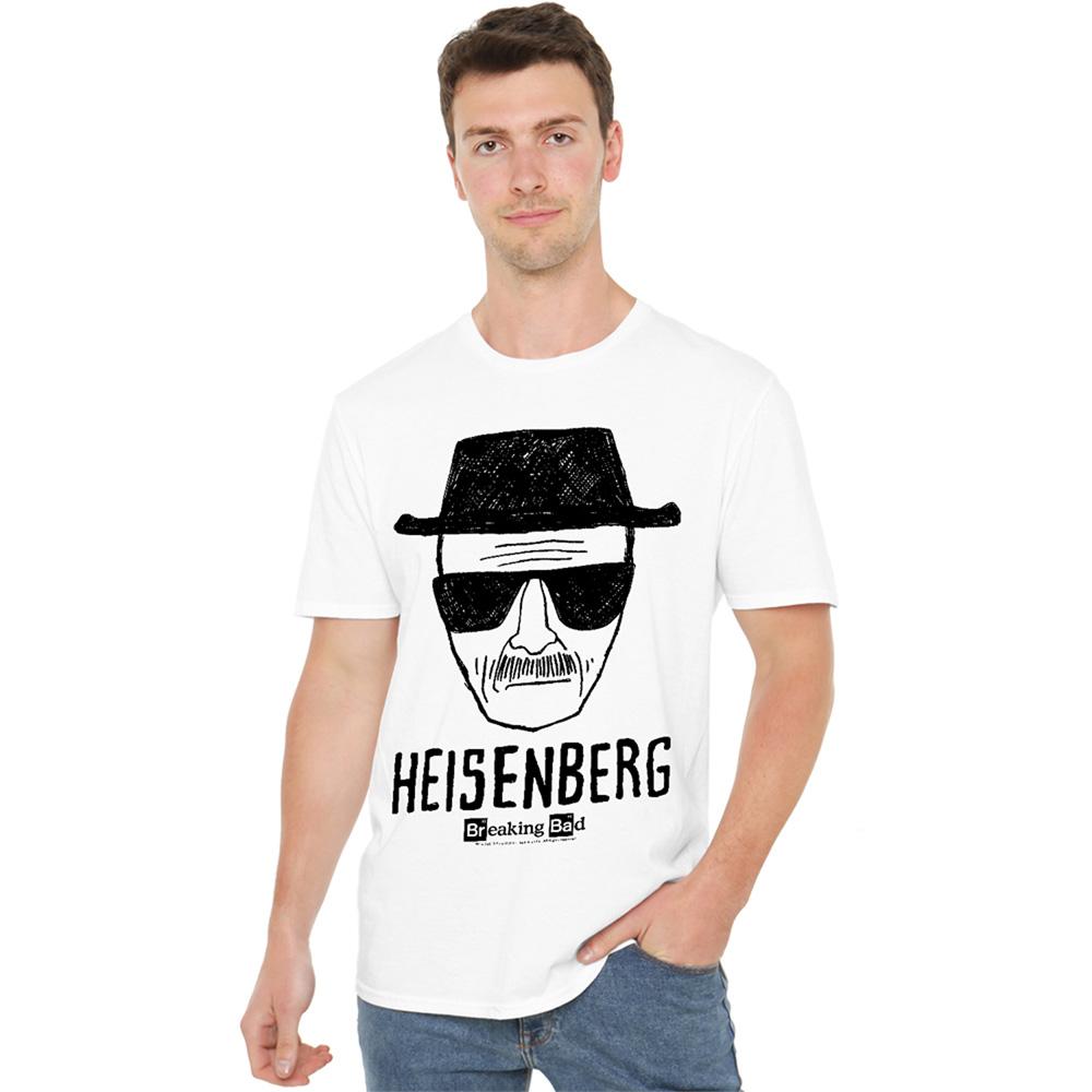 Breaking Bad Unisex Adult Heisenberg T-Shirt