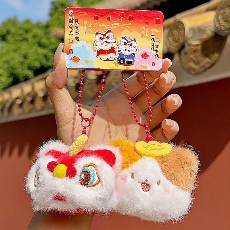 Cute Panda Penguin Dog Cartoon Animal Magnetic Plush Pendant For Kids And Friendship Gifts