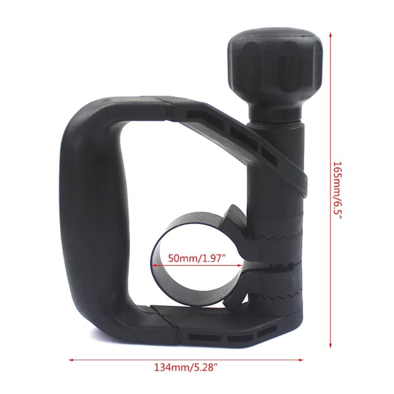 Manico Laterale in Plastica Nera per Martello Demolitore 11E Gbh10DC Gbh11DE Manico Ausiliario per Martello Strumento ad Alta Precisione
