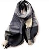 Striped Plaid Shawl Elegant Socialite Style Autumn and Winter Warm Scarf for Women High End Feeling 2025 Fashionable Women Scarf
