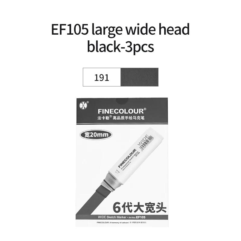 Finecolour 20mm Wide Markers Set POP Alcohol Line Sketching Art Markers Pen Drawing For Drawing Art Supplies EF105