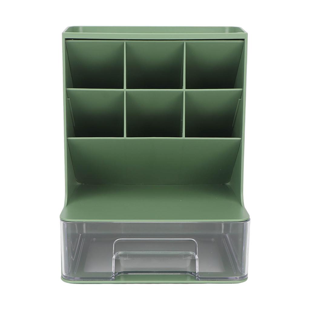 Storage Box Oblique Plug in Design Large Capacity Plastic Pen Holder   Desk Storage Rack