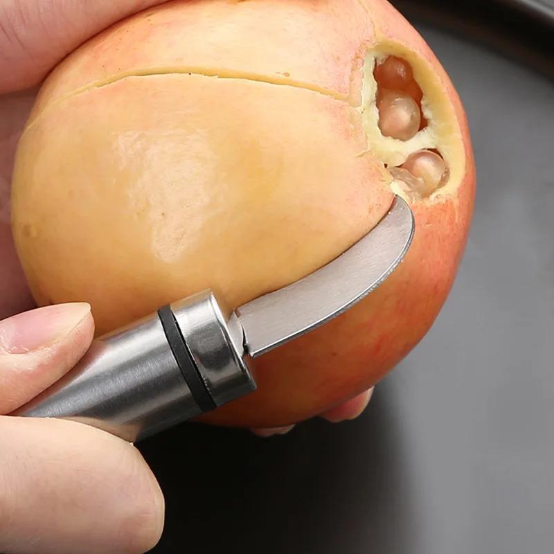 Double-end Orange Grapefruit Knife Pomegranate Fruit Cutter Stainless Steel Grapefruit Orange Peeler Fruit Opener Kitchen Gadget