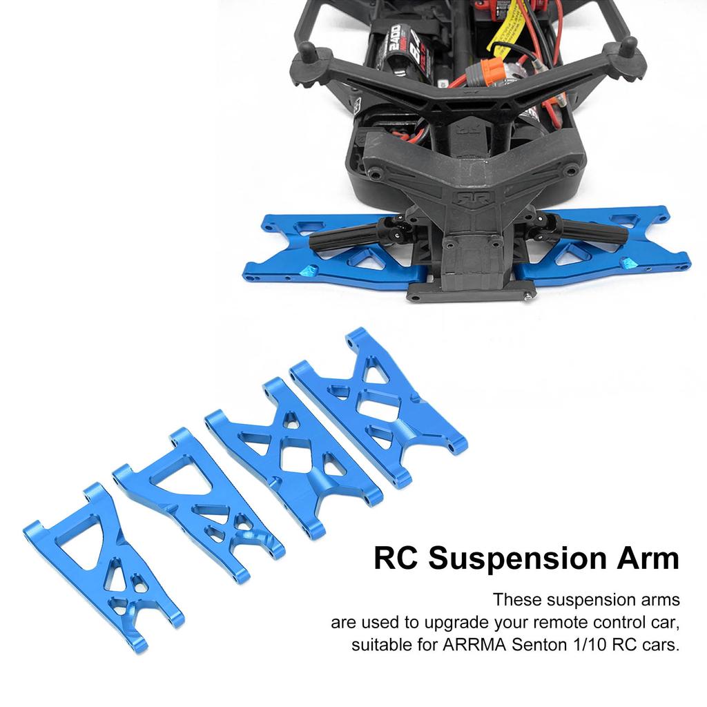 Front and Rr Suspension Arm Aluminum Alloy RC Swing Arms for   Senton 1/10 RC Car