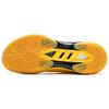 Li Ning Synthetic Leather Comfortable Trendy Non-Slip Wear-Resistant Low-Top Badminton Shoes Unisex sneaker Yellow AYZU019-4
