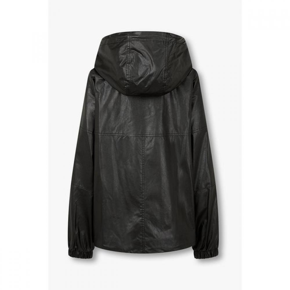 Studio Tomboy Synthetic Leather Hood Jacket 9176161972