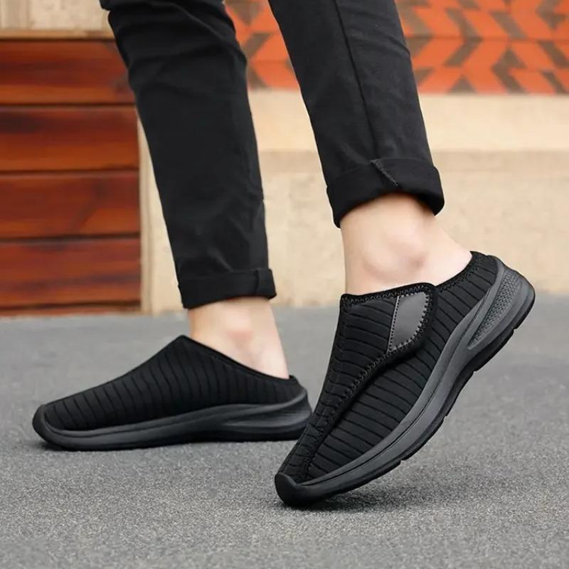 Couple Slippers Fashion Baotou Half Slippers Light Comfort Sport Slipper Non Slip Flat Slipper New Casual Slippers for Men Women