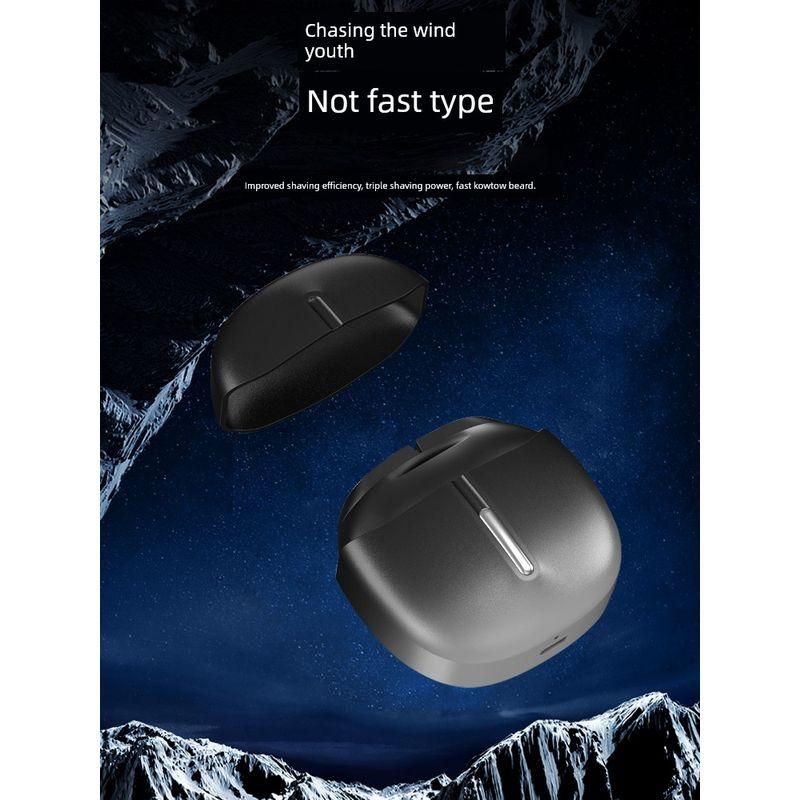 Gift Portable Men Fully Washable Electric Shaver