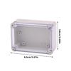 4pcs Weatherproof Junction Box Electronic Control Housing Plastic Box for Electrical Connection  In Home & Garden