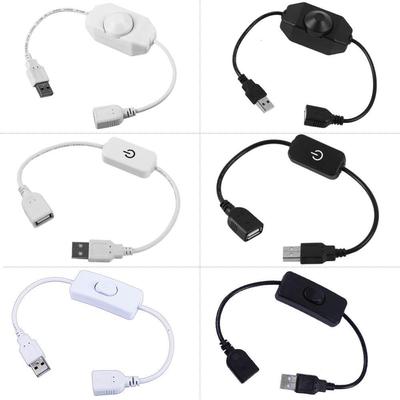 USB LED Monochrome Light Strip with Touch-Sensitive Dimmer Switch