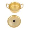Korean Ramen Noodle Pot Korean Yellow Aluminum Stockpot Instant Noodles Pot