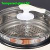 800W Multifunctional Electric Heat Pot Mini Boiling Soup Pot Non-stick Cookware Frying Pan for One Person