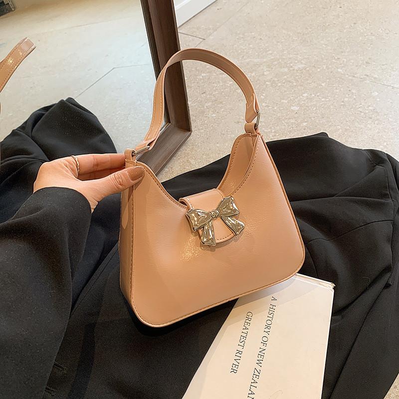 Street Modern Style Underarm Bag With Beautiful Butterfly Knot And Spacious Interior For Essentials