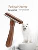 Pet Grooming Comb: Cat & Dog Hair Removal Tool for Loose Hair