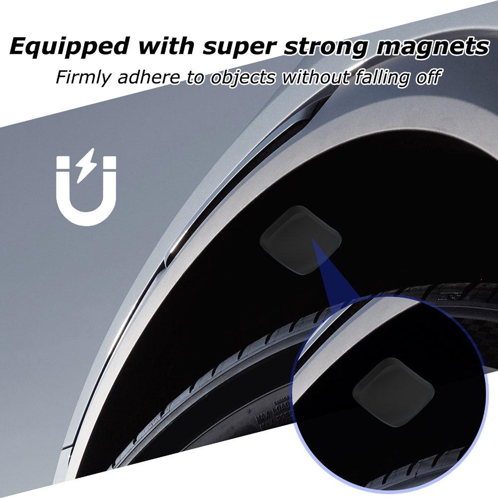 Silicone Magnetic Protective Case Anti-Lost Magnet Adsorption Tracker Protector Stable Waterproof Holder Cover for AirTag