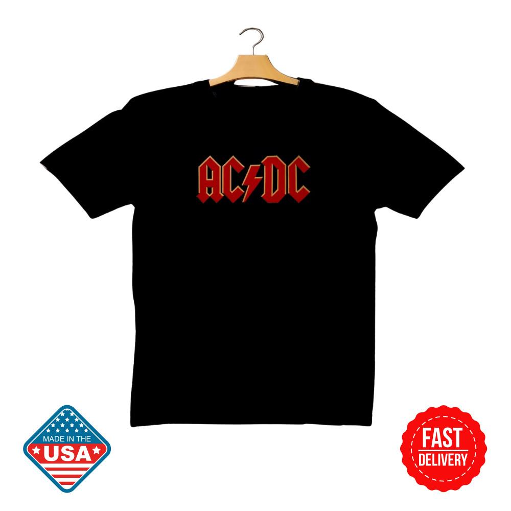 ACDC T-Shirt, Size S-5XL Unisex Inspired, Classic Rock T-Shirt, ACDC Graphic Tee Unisex T-Shirt XXL