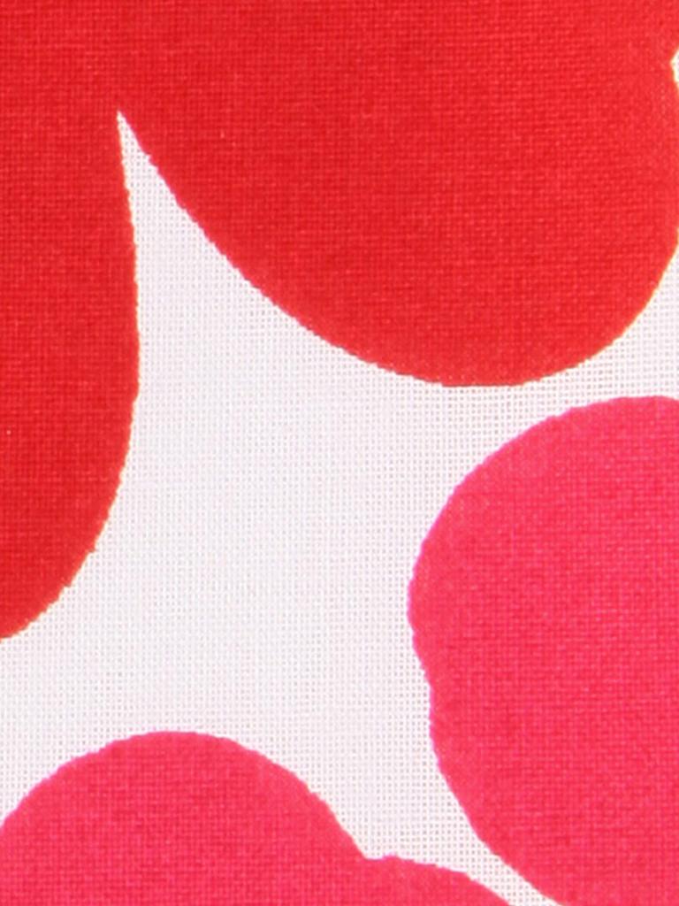 Marimekko Unikko Puolikas Kukkaro Clasp Pouch, Women's, 5215263331539, White X Red