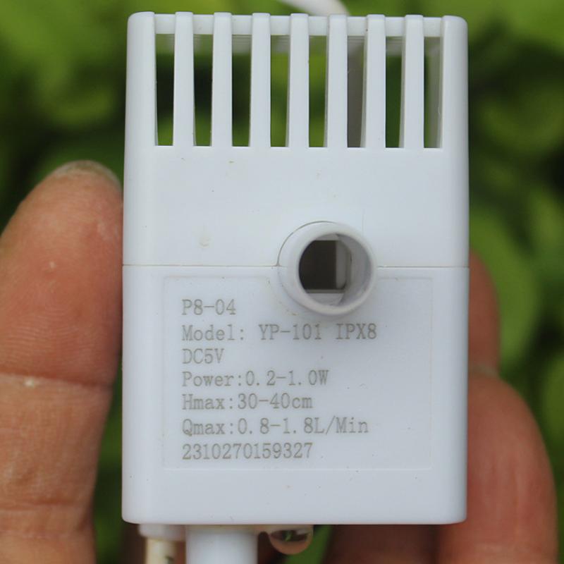 

DC 5V-12V Бесшумный Бесщеточный Микро Погружной Насос Циркуляционный Малый Водяной Насос для Аквариума, Аквариума, Рокария