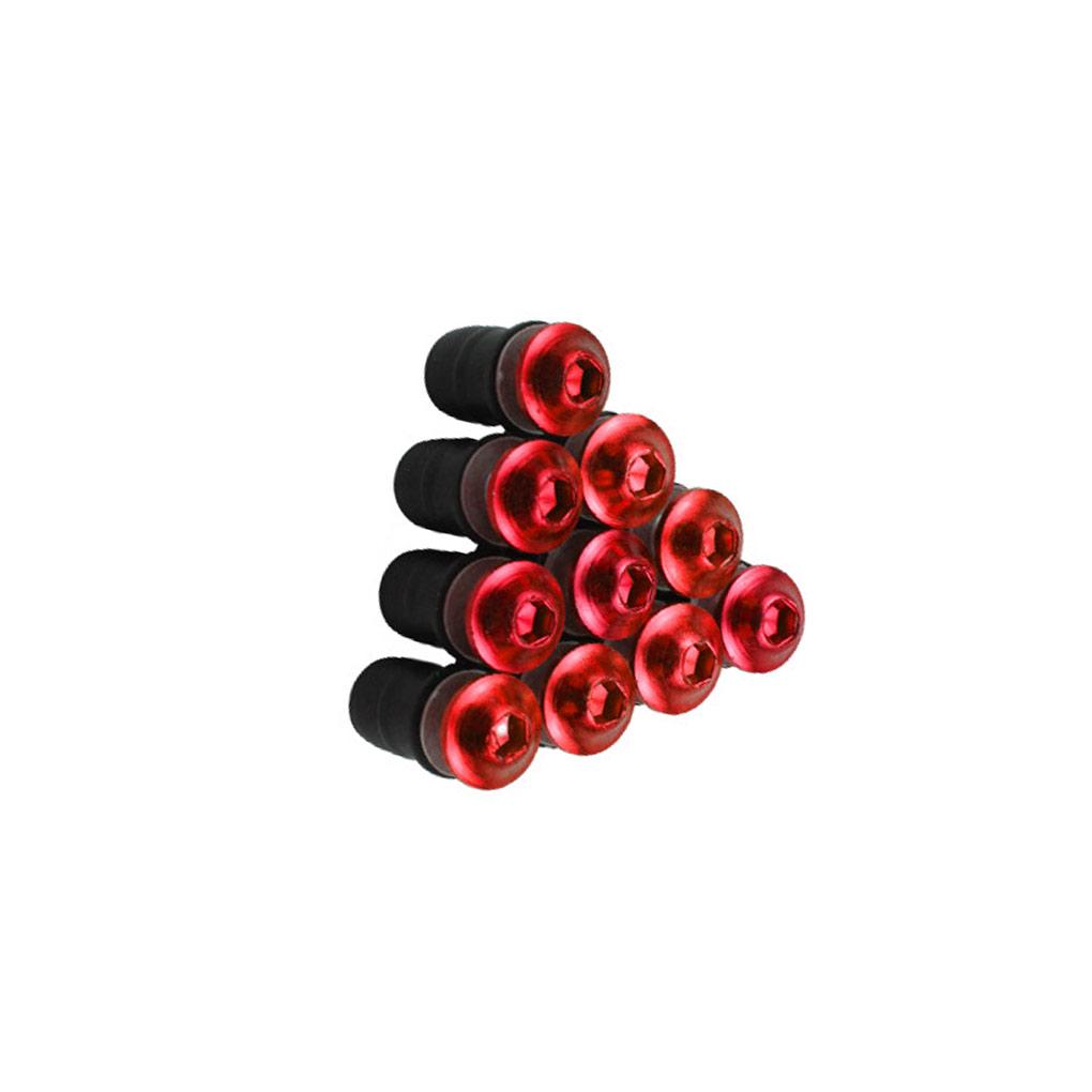 10 Windshield Screw Nut Motorbike Windscreen Bolts Assorted Kit Motorcycles Repair Upgrade Modified Spare Parts