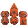 Kostki DND Retro Wielościenne Zestaw Kostek 7szt D4, D6, D8, D10, D%, D12, D20 Kostki do Gry do Gry DND Stół Planszowy Gry Fabularne
