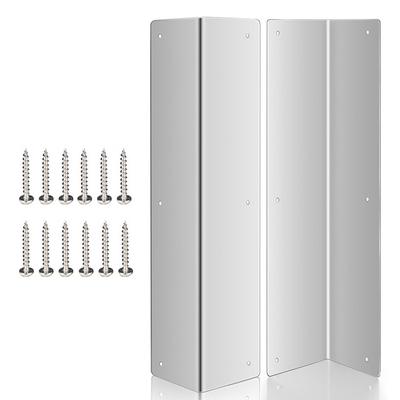 Long-Lasting Corner Protection for Vinyl Siding Using Aluminum or Stainless Steel To Shield Wall Edges from Scratches and Damage
