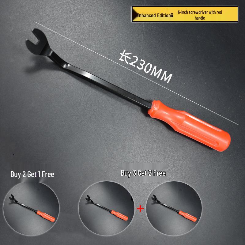 Stainless Steel Pry Bar Car Disassembly Tool for Audio, Door Panel, Console, and Mirror