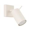 Kinkiet Ścienny Nowoczesny Beżowy Ruchomy Reflektorek Do Sypialni Przedpokoju 1Xgu10 10W Lagos Sollux Lighting