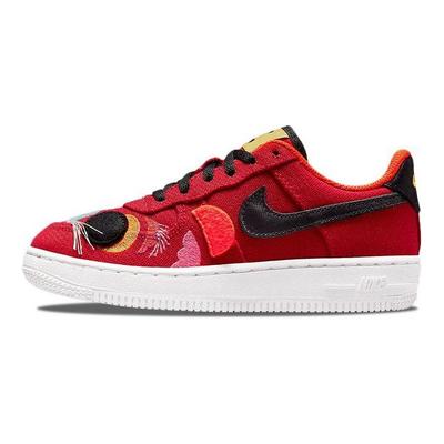 Force 1 LV8 PS Chinesisches Neujahr Kinder-Sneaker Rot Gym-Rot Weiß DQ5071-601