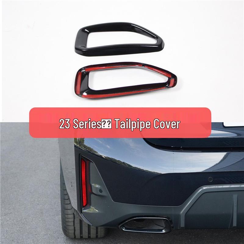 BMW 2023 New 3 Series MP Style Front Lip Bumper, Bright Black