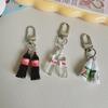 Simulation Food Toy Model Pendant Keyring Personalized Creative Student Children Gifts Keychain Ring Chain
