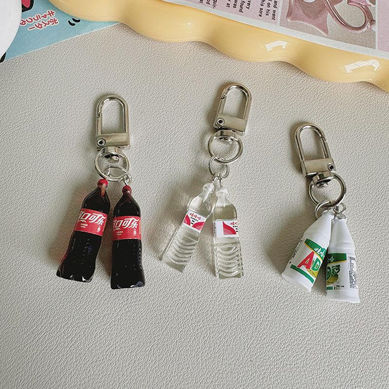 Simulation Food Toy Model Pendant Keyring Personalized Creative Student Children Gifts Keychain Ring Chain