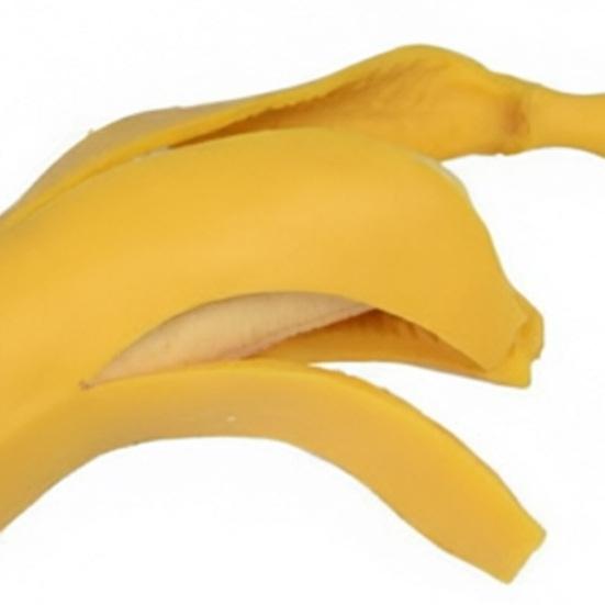 Realistic Peelable Banana Squeeze Toy Soft TPR Fidget for Stress Relief Cute Fruit-Shaped Decompression Gadget for Kids Adults
