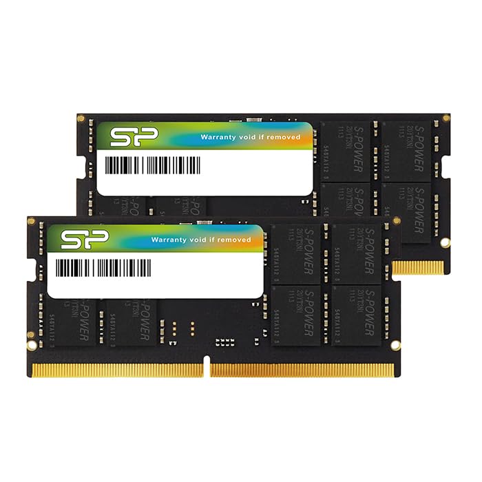 

Silicon Power Notebook PC Memory DDR4-2400 (PC4-19200) 8GB x 2 modules 260-pin 1.2V CL17 SP016GBSFU240B22