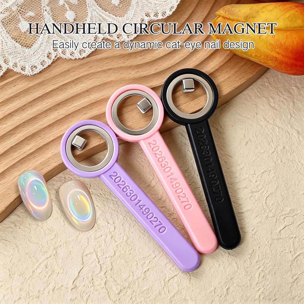 Nail Manicure Suction Hole Cat Eye Manicure Artifact New Powerful Ring Magnet Novice Auxiliary Tool