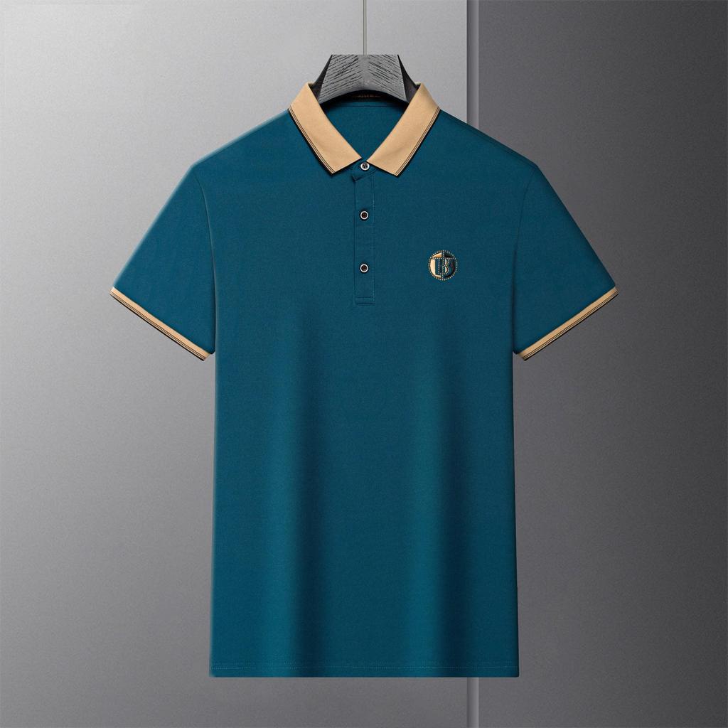 Neues Herren Sommer Stickerei Poloshirt - Kurzarm Revers Design, Jugendlicher Modetrend