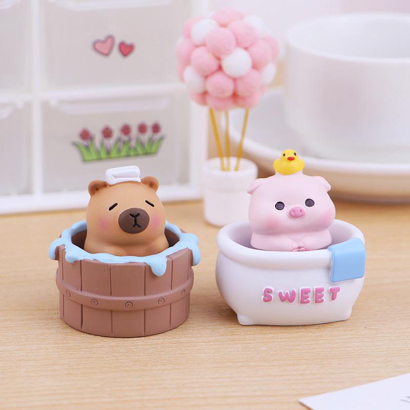 Cute Pet Bounce Ornament: Stress-Relief Desk Decor & Birthday Gift